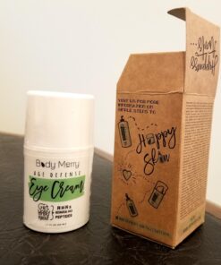 Body Merry Age Defense Eye Cream – Anti-Aging Treatment for Puffy Eyes, Dark Circles, Bags, Fine Lines and Wrinkles – Brightening Daily Face Moisturizer, 1.7 oz 52 71wleIiFcTL