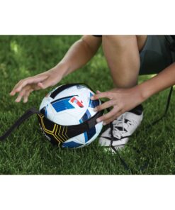 SKLZ Star-Kick Hands-Free Adjustable Solo Soccer Trainer - Fits Ball Sizes 3, 4, and 5 Black 28 71wmUynG2cL
