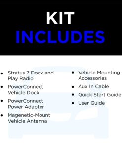 SiriusXM Stratus 7 Satellite Radio with Vehicle Kit | 3 MONTHS ALL ACCESS FREE WITH SUBSCRIPTION Single Standard Packaging 16 71wmkZ6vaaL