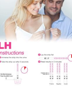 MomMed Ovulation Test Kit (HCG15-LH40), 15 Pregnancy & 40 Ovulation Test Strips with 55 Urine Cups Reliable & Quick Early Pregnancy Test 55 Count (Pack of 1) 22 71wn8O6cw4L