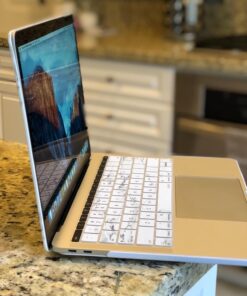 MOSISO Compatible with MacBook Pro 13 inch Case M2 2023, 2022, 2021-2016 A2338 M1 A2251 A2289 A2159 A1989 A1708 A1706, Plastic Pattern Hard Shell Case&Keyboard Cover&Screen Protector,White Marble 67 71woDMZGZCL