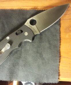 Spyderco Manix 2 XL Folding Knife - Black G-10 Handle with PlainEdge, Full-Flat Grind, CPM S30V Steel Blade and Ball Bearing 52 71woIRj7pUL
