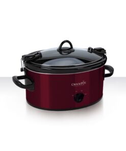 Crock-Pot 6-Quart Cook & Carry Oval Manual Portable Slow Cooker, Red - SCCPVL600-R 25 71woX6O4OL