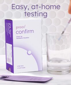 Proov PdG - Progesterone Metabolite – Test | Only FDA Cleared Test to Confirm Successful Ovulation at Home | 1 Cycle Pack | Works Great with Ovulation Tests | 5 PdG Test Strips 5 Count (Pack of 1) 19 71woa2OaJDL