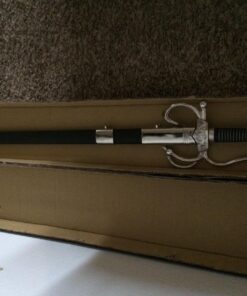 SZCO Supplies 901121 El CID Rapier Sword Black 9 71woaCOnAfL