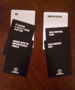 Superfight a Card Game of Absurd Arguments | Fun Family Friendly, Party Game of Super Powers and Super Problems, Enjoyed by Kids, Teens, and Adults, 500-card Deck, 3 or More Players, Ages 8+ 41 71wooNXKfAL