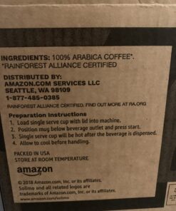 Amazon Brand - Solimo Dark Roast Coffee Pods, Compatible with Keurig 2.0 K-Cup Brewers 100 Count(Pack of 1) 100 Count (Pack of 1) 31 71woubOL5mL