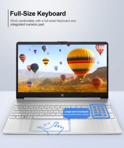 HP 2023 Newest 15.6" Touchscreen Laptop, 16GB RAM, 512GB SSD, Intel Core i3-1115G4 Processor, 11 H Battery Life, Wi-Fi, Bluetooth, Webcam, HDMI, Windows 11 Home in S Mode 16GB RAM | 512GB 13 71wpDy2L oL