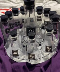 Wink Chemist's Spice Rack, 14 Piece Chemistry Spice Rack Set 24 71wpuma0e3L