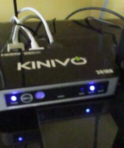 Kinivo HDMI Switch 4K HDR 301BN (3 in 1 Out, 4K 60Hz HDR, HDMI 2.0, High Speed 18Gbps, IR Remote, HDCP) - Compatible with Roku, PS5, Xbox, Apple TV, Nintendo Switch, Cable Box 3-PORT 43 71wrdTM47JL