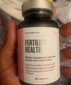 LES Labs Fertility Health – Cycle Regulation, Ovulation & Fertility Support, Hormonal Balance, Ovarian Health – Myo-Inositol, Vitex, Chaste Tree, DIM & Folate – Non-GMO Supplement – 60 Capsules 37 71wrhgtAbL