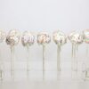 21 Hole Clear Acrylic Cake Pop Display Stand by FireHype | Great For Large Pops | Drying Cooling Decorating Cake Ball Holder | Cotton Candy Lollipop Dessert Sticks | Weddings, Baby Showers, Birthdays