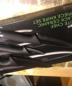 Ozeri Elite Chef Black 3-Piece Ceramic Knife Set 3-Piece Set 66 71wseR1QqBL