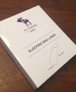 The Friendly Swede Sleeping Bag Liner, Travel Sheets for Hotel, Camping Sheets, Adult Sleep Sack, Travel Sleeping Bag - Ultralight Polyester or Microfiber Cotton Feel - Pocket-Size with Stuff Sack Silver Grey, Velcro 9 71wsihSm0oL