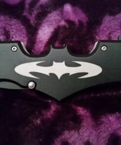 Dark Twin Blade Knife - Double Edge Folding Pocket with clip, 11" Stainless Steel Two Sharp Cut (Black) Black 79 71wt7gk4gfL