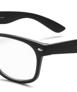 Specs retro 80's Vintage Reading Glasses Value Pack Matte Black Frame + Black/ Green Gradient Frame 1.25 x 11 71wuCG3eQWL
