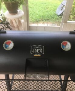 3 1/8 inch BBQ Thermometer Gauge 2 Pcs Charcoal Grill Pit Smoker Temp Gauge Grill Thermometer Replacement for Oklahoma Joe's Smokers, and Smoker Wood Charcoal Pit, Large Face Grill Thermometer 2 Pack 41 71wuELPEb8L