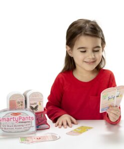 Melissa & Doug Smarty Pants Kindergarten Card Set - 120 Educational, Brain-Building Questions, Puzzles, and Games 11 71wvQcojatL 1