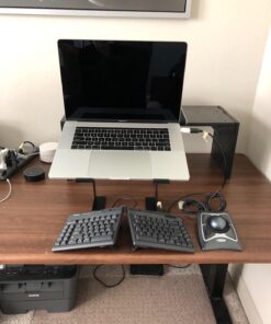 Pyle Portable Adjustable Laptop Stand - 6.3 to 10.9 Inch Anti-Slip Standing Table Monitor or Computer Desk Workstation Riser with Level Height Alignment for DJ, PC, Gaming, Home or Office - PLPTS25 41 71wvmtuvxL