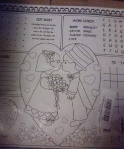 Fun Express Paper Wedding Children's Activity Placemats - 12 Pieces 20 71wvnWYYsmL