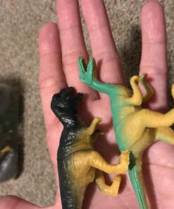 Toyvelt Dinosaur Play Set Dinosaur Toys Includes Dinosaur Figures, Trees, Rocks, Playmat, And A Beautiful Container Create A Dino World Great Gift For Boys & Girls Ages 3,4,5,6, And Up Updated Version 32 71ww3Tz6pfL