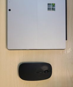 Bluetooth Mouse for iPad Pro iPad Air Rechargeable Bluetooth Wireless Mouse for MacBook pro MacBook Air Mac Laptop Chromebook Windows Laptop Desktop Computer HP PC DELL (Black) BLACK 46 71wwQ8tUQL