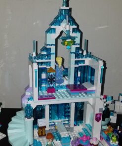 LEGO Disney Frozen Elsa's Magical Ice Palace 43172 Toy Castle Building Kit with Mini Dolls, Castle Playset with Popular Frozen Characters Including Elsa, Olaf, Anna and More (701 Pieces) Standard Packaging 60 71wx29AdIBL
