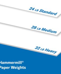 Hammermill Printer Paper, Premium Color 32 lb Copy Paper, 8.5 x 11 - 8 Ream | 4000 Sheets - 100 Bright, Made in the USA, 102630C Letter (8.5x11) 13 71wx36qspTS 2