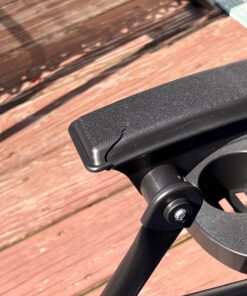 Best Choice Products Set of 2 Adjustable Steel Mesh Zero Gravity Lounge Chair Recliners w/Pillows and Cup Holder Trays, Navy Blue 42 71wxDtCni L