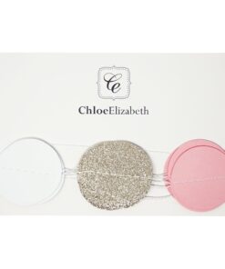 Chloe Elizabeth Circle Dots Paper Party Garland Streamer Backdrop (4-Pack, 10 Feet Per Garland, 40 Feet Total) - Pink, White, Gold Glitter 4 9 71wxThUALL 1