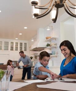 Lutron Toggler LED+ Dimmer Switch | 150-Watt LED, Single-Pole/3-Way | TGCL-153PH-WH | White 1 Pack 34 71wxuuRkFBL