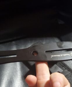 Smith & Wesson Bullseye Throwing Products with Full Tang Stainless Steel Design and Protective Nylon Sheaths for Recreation and Competition 8" Black Throwing Knives 51 71wyDDmf1jL