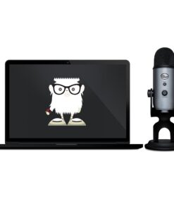 Blue Yeti USB Mic for Recording & Streaming on PC and Mac, 3 Condenser Capsules, 4 Pickup Patterns, Headphone Output and Volume Control, Mic Gain Control, Adjustable Stand, Plug & Play - Lunar Gray 18 71wyU7D23RL