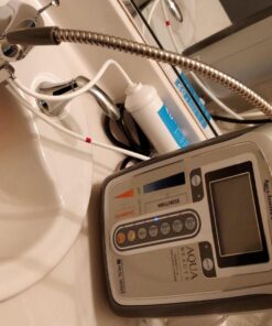 Aqua Ionizer Deluxe 5.0 | Water Ionizer | 7 Water Settings | Home Alkaline Water Filtration System | Produces pH 4.5-10.5 Alkaline Water | Up to -600mV ORP | 4000 Liters Per Filter 34 71wzJqwj kL