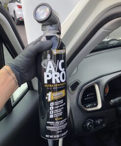 AC Pro Car Air Conditioner Synthetic R134A Refrigerant, AC Recharge Kit with Hose and Gauge, 20 Oz, ACP200-6 18 71wzpwFQYgL