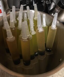 EZ-Inject 25 Pack Plastic Syringes for Jello Shots 1.5oz - 100% Safe and Reusable Jello Shot Syringes with Caps - Medium Syringe Shots Holiday and Halloween Party Supplies for Adults 39 71x 7Kxy6L