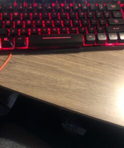 Rii Gaming Keyboard and Mouse Set, 3-LED Backlit Mechanical Feel Business Office Keyboard Colorful Breathing Backlit Gaming Mouse for Working or Primer Gaming,Office Device (RK108) 31 71x iA5tKL