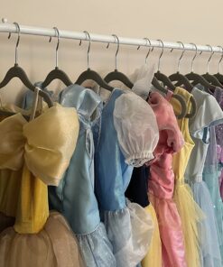 Amazon Basics Kids Velvet, Non-Slip 11.6" Clothes Hangers, Pack of 30, Gray Baby Size 11.6" 30-Pack 29 71x07ft8h4L