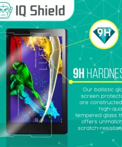 Alternative view of IQShield Glass Screen Protector Compatible with Samsung Galaxy Note 5 Clear Tempered Ballistic Glass HD and Transparent Shatter-Proof Shield, 99% Touch Accuracy