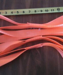 Badass Moto - Soft Loop Motorcycle Tie Down Straps - 11,000 Lbs Break Strength, Heavy Duty Ultra Soft Loops - Scratch Free Trailering - Tow Bikes, Trikes, ATV, UTV - Hi Vis Orange - 4 Tiedowns XL Hi Vis Sturgis Orange 29 71x3BsVLNoL