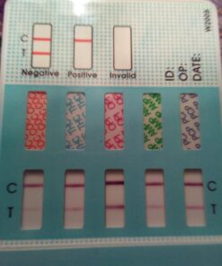 Easy@Home 5 Panel Instant Drug Test Kits - Testing Marijuana (THC), COC, OPI 2000, AMP, MET/mAMP- Urine Dip Drug Testing - #EDOAP-254-2 Pack 2 Count (Pack of 1) 19 71x3VRXXjUL