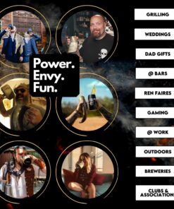 AleHorn Original Handcrafted Authentic Viking Drinking Horn Tankard for Beer Mead Ale - Genuine Medieval Inspired Stein Mug Food Safe Vessel with Handle (XL - 20oz, Durable Resin Base) XL - 20oz 27 71x3tIihAxL 1