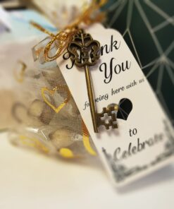 Aokbean Mixed Set of 30 Large Skeleton Keys in Antique Bronze - Set of 30 Keys 25 71x495S60L