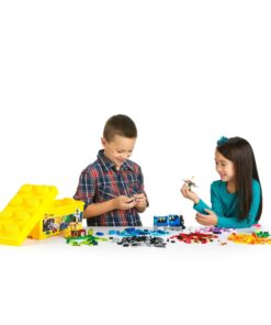 LEGO Classic Medium Creative Brick Box 10696 Building Toy Set - Featuring Storage, Includes Train, Car, and a Tiger Figure, and Playset for Kids, Boys, and Girls Ages 4-99 48 71x5HFEveZL