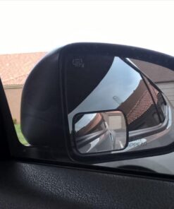 Total View 360 Wide Angle Universal Adjustable Blind Spot Mirror, Frameless Square Design, 2 Pack 23 71x5JPHdgXL