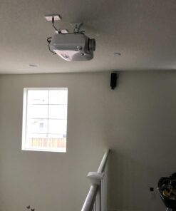 VideoSecu Universal LCD/DLP Swivel Tilt Projector Ceiling Mount Bracket Fits Flat and Vaulted Ceiling PJ1W WU8 35 71x6f2j IpL