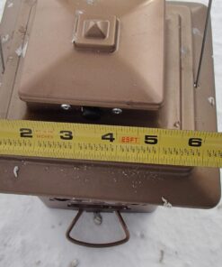 Stokes Select Bird Feeder, Metal Hopper Bird Feeder, 4 Feeding Ports, 3.6 lb Bird Seed Capacity, Copper Finish 35 71x6fwHGXBL