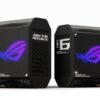 ASUS ROG Rapture GT6 (2PK) AX10000 Tri-Band WiFi 6 Gaming Mesh System, Covers up to 5,800 sq ft, 2.5 Gbps Port, Triple-Level Game Acceleration, UNII 4, Free Lifetime Internet Security, Black Gaming Mesh |Tri-Band| Black 8 71x7RNxnR2L