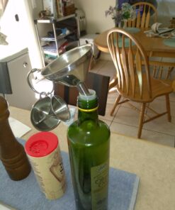 Norpro Stainless Steel Funnels, Set of 3, Silver Pack of 1 41 71x7bEHKrL