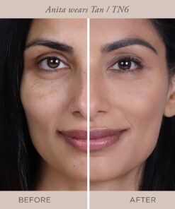 PÜR 4-in-1 Pressed Mineral Makeup SPF 15 Powder Foundation with Concealer & Finishing Powder- Medium to Full Coverage Foundation- Mineral-Based Powder- Cruelty-Free & Vegan Friendly 06. Light/LN6/light skin w/neutral undertones 34 71x7kAmTaCL